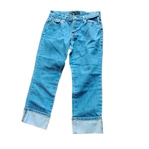 Calvin Klein Jeans Cropped in Blue